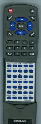 WESTINGHOUSE UW48T7HW Replacement Remote