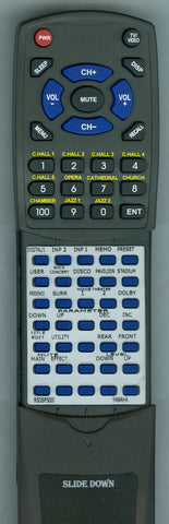 YAMAHA--INSERT RTRSDSP3000 Replacement Remote