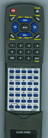 AUDIOVOX DV1300C Replacement Remote