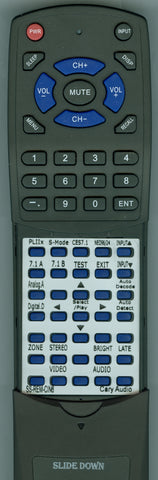 CARY-AUDIO- SSREMCIN6 Replacement Remote
