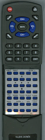 GPX RTTVR950 Replacement Remote