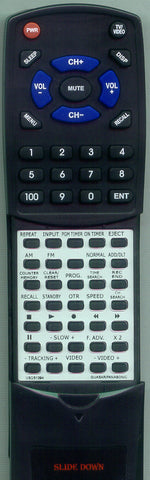 PANASONIC VSQS1293 Replacement Remote