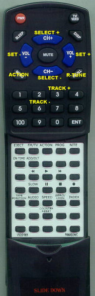 PANASONICINSERT PVM2089 Replacement Remote
