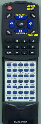 YAMAHA--INSERT RAV280 Replacement Remote