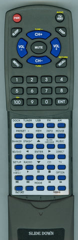 YAMAHA--INSERT HTR4064 Replacement Remote