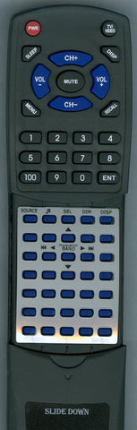 PANASONIC CQDPG655EUC Replacement Remote