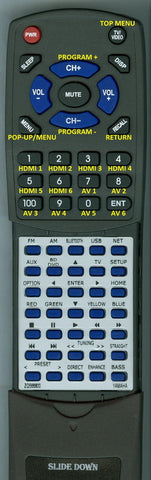 YAMAHA--INSERT RAV546 Replacement Remote