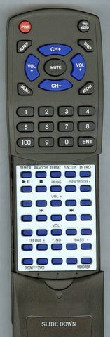 MEMOREX MI111 Replacement Remote