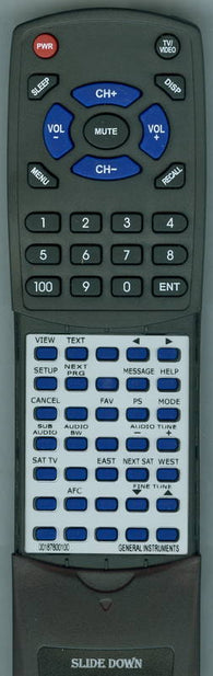 GI RCU2000 Replacement Remote