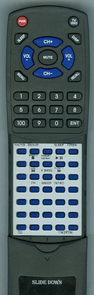 CONCERTONE ZX100 Replacement Remote