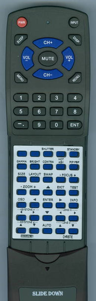 CHRISTIE 003-005238-01 Replacement Remote