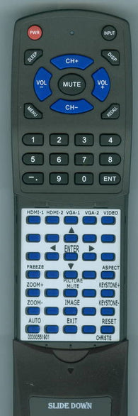 CHRISTIE 003 005519 01 Replacement Remote