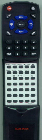 FISHER SLIM1800 Replacement Remote