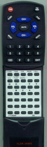 TEAC RT011P125000000 Replacement Remote