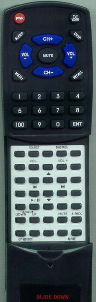 ALPINE CDA-9831 Replacement Remote