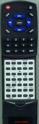 ALPINE CDA-9831 Replacement Remote