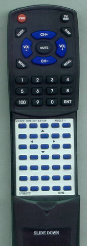 ALPINE RT01T45518Y02 Replacement Remote
