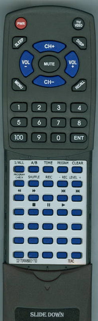 TEAC CD-RW890 Replacement Remote