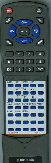 TEAC 02170SL1001700 Replacement Remote