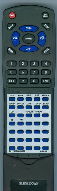 FISHER REM1500 Replacement Remote