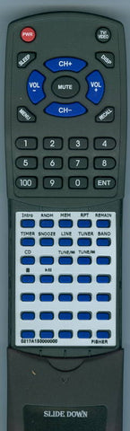 FISHER REM1500 Replacement Remote