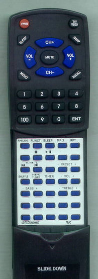 TEAC CDX9 Replacement Remote