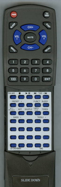 TEAC CDX8 Replacement Remote