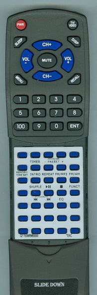 TEAC EXM5 Replacement Remote