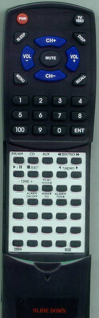 BS WAVERADIOCD2BLACK Replacement Remote