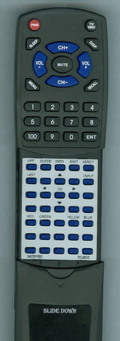 POLAROID RT04AD001P000 Replacement Remote