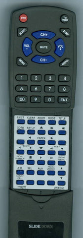 VIZUALOGIC 905008 Replacement Remote