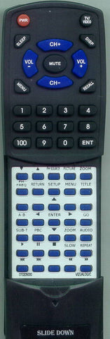 VIZUALOGIC RT070205000 Replacement Remote