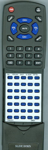 SANSUI 07640LK01A Replacement Remote