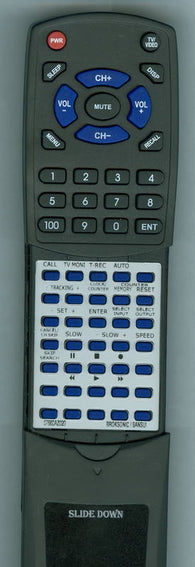 BR 07660AZ020 Replacement Remote