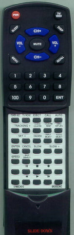 BR RT07660CA010 Replacement Remote