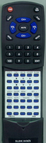 SANSUI VCR4510 Replacement Remote