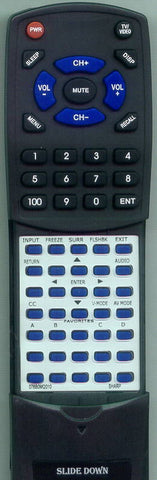 SHARP LC26SH20U Replacement Remote