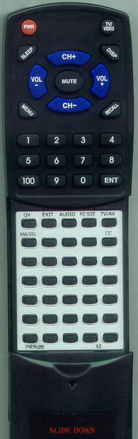 DURABRAND DTV1307A Replacement Remote