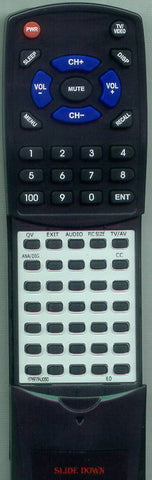 DURABRAND DTV1307A Replacement Remote