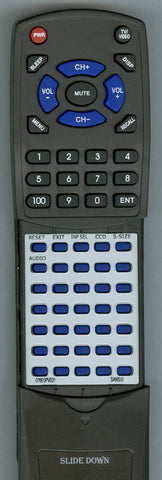 SANSUI HDLCD1912A Replacement Remote