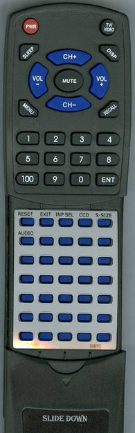 SANYO RT076E0PV031 Replacement Remote