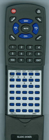 JVC 076K0UT021 Replacement Remote