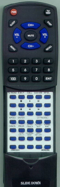 CITIZEN RT076N0CG010 Replacement Remote