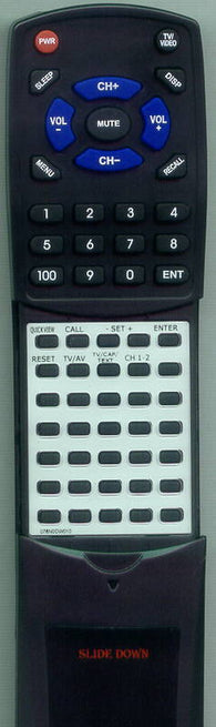 BR 076N0DW010 Replacement Remote
