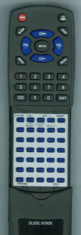 SANSUI TVS2540G Replacement Remote