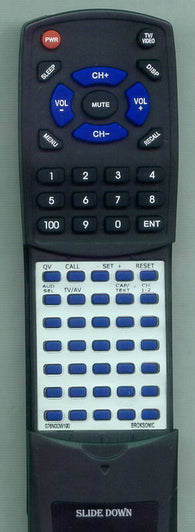 BR CTGV3240A Replacement Remote