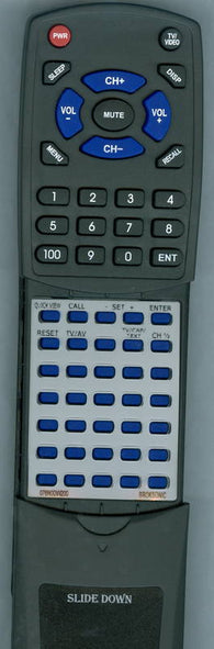 BR 076N0DW200 Replacement Remote