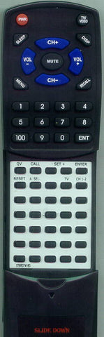 SANSUI TVM1913 Replacement Remote