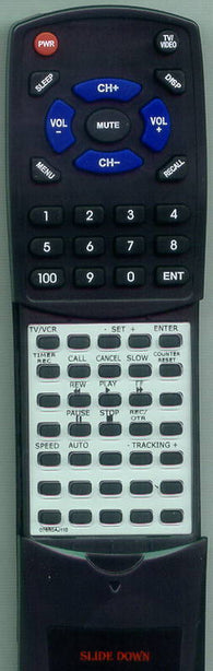 BR 076R0AJ110 Replacement Remote