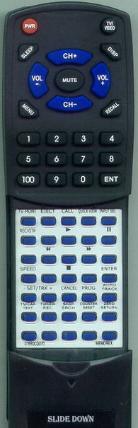 CITIZEN RT076R0CG070 Replacement Remote